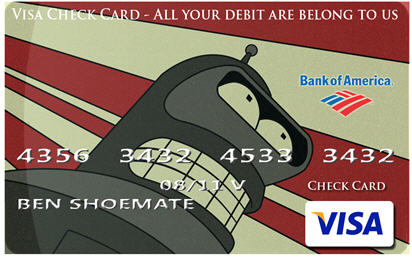 Design, Paint, and Pimp out you credit card